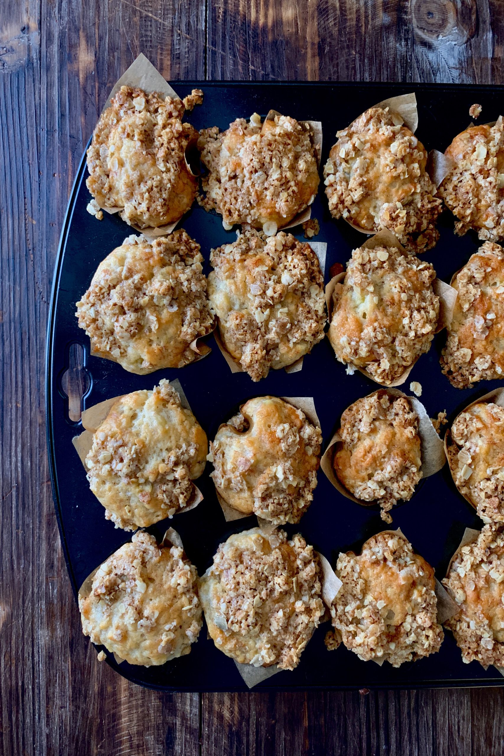 Bananen-Streusel-Muffins